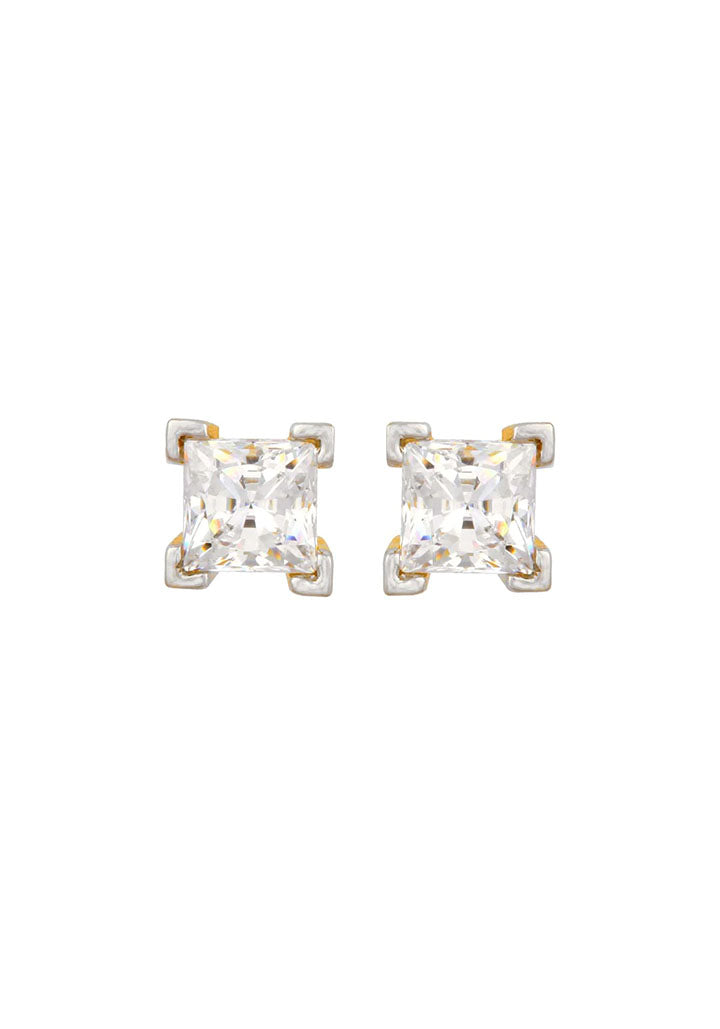 Sincere 14KT Gold Stud Earring By OROSIL_S14KE136