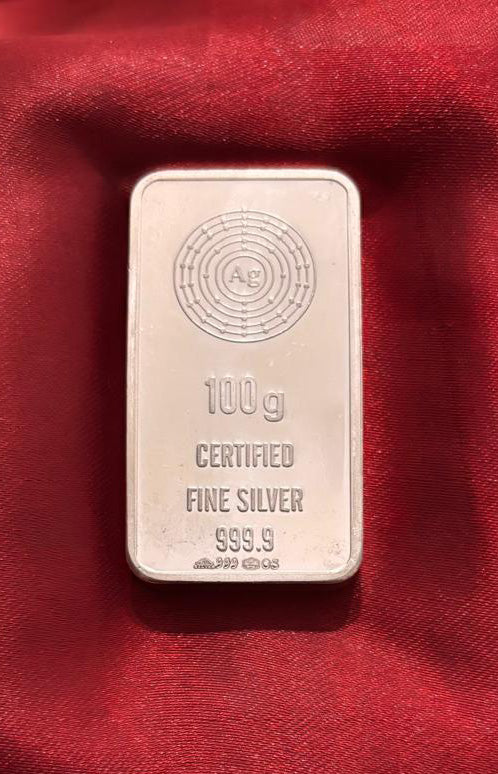 Silver Bar - 100 gm