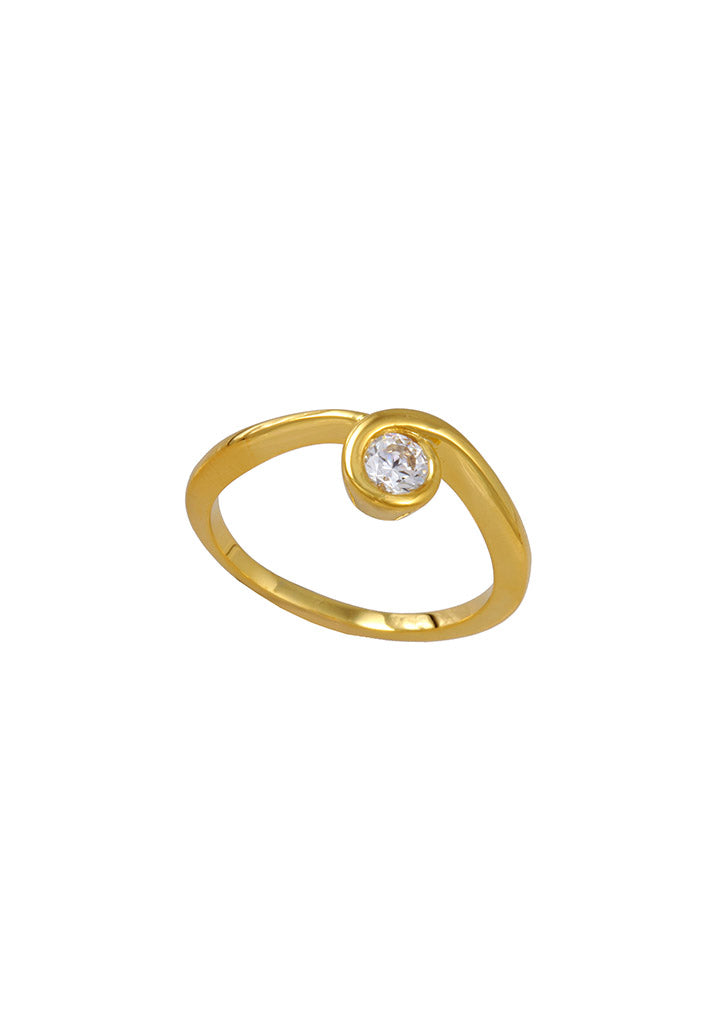 Gold Ring S14KR031