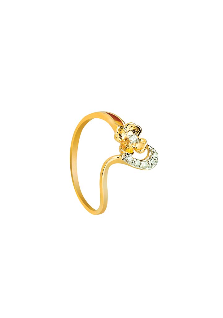 Gold Ring S14KR109