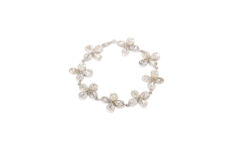 silver crystal bracelet KCBR(L)1106