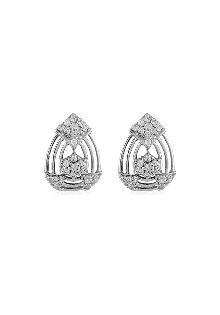 Silver Earring KGE00159