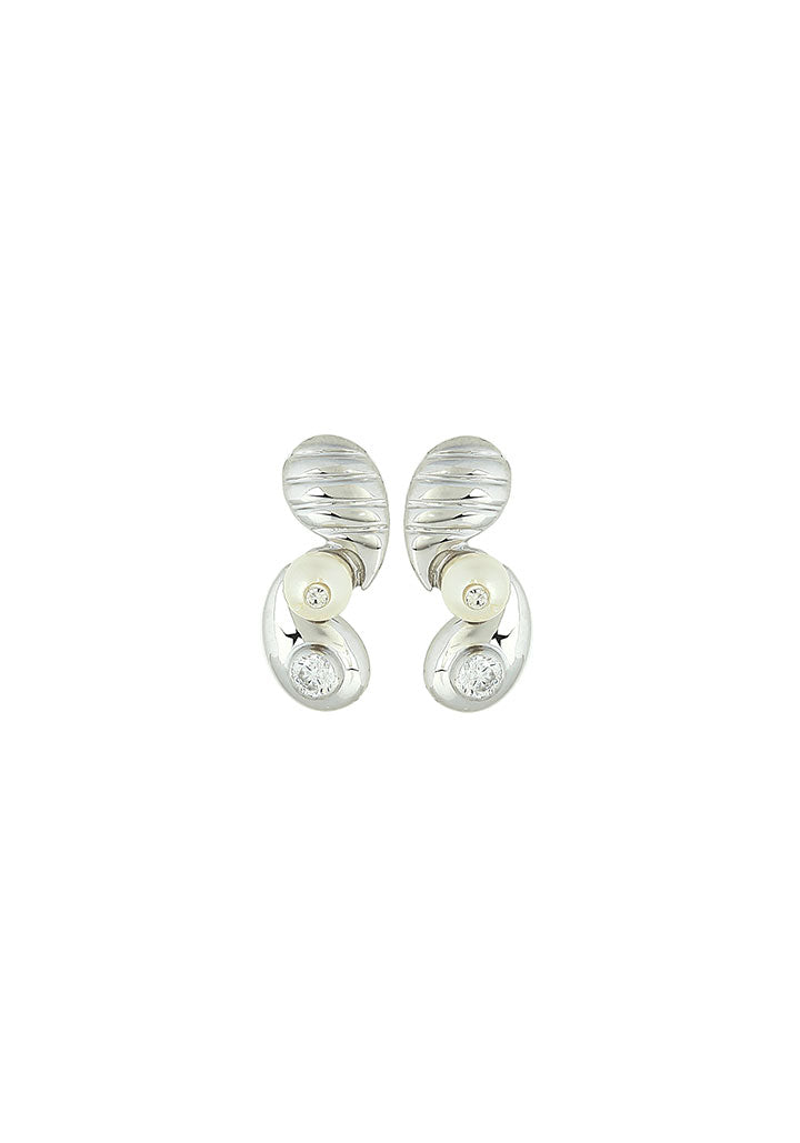 Silver Earring KGE00178