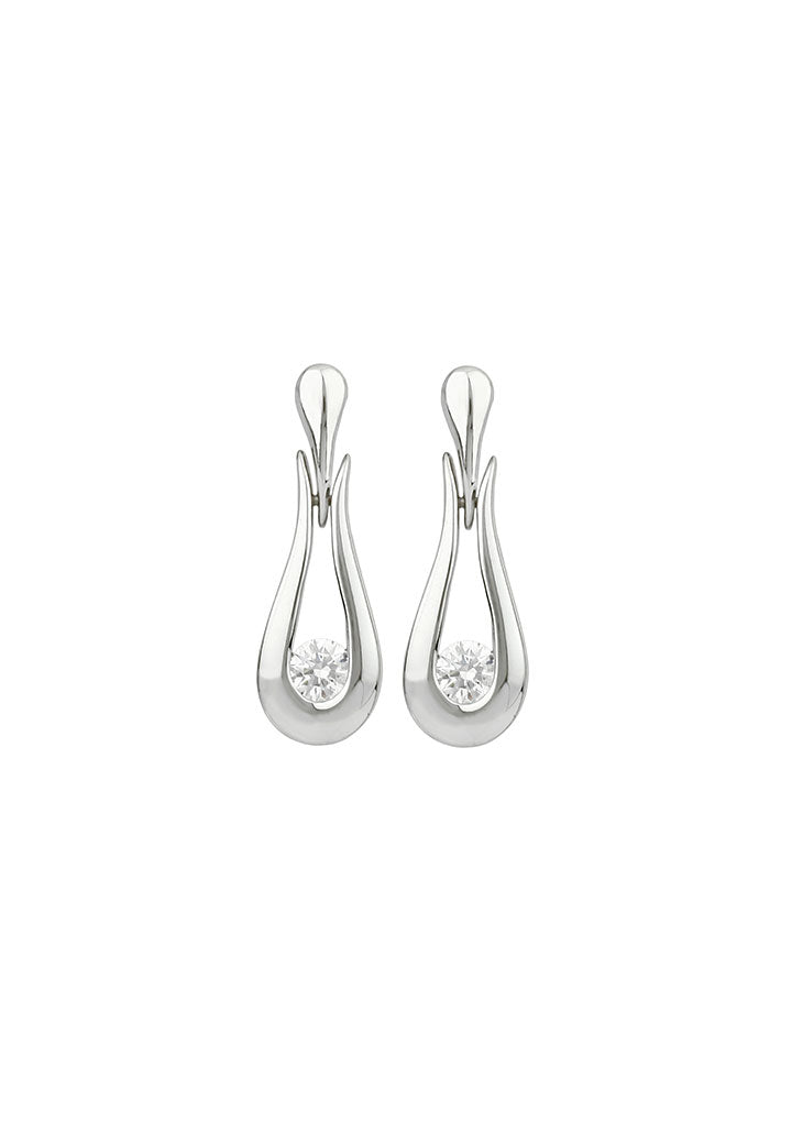 Silver Earring KGE00224