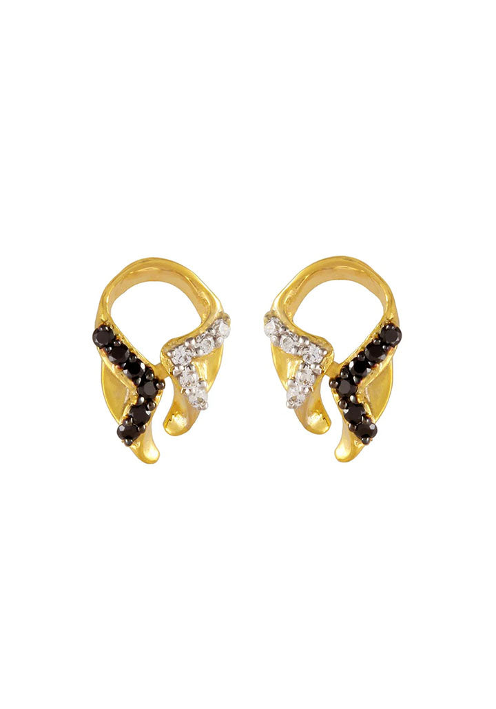 Sincere 14KT Gold Stud Earring By OROSIL_S14KE092
