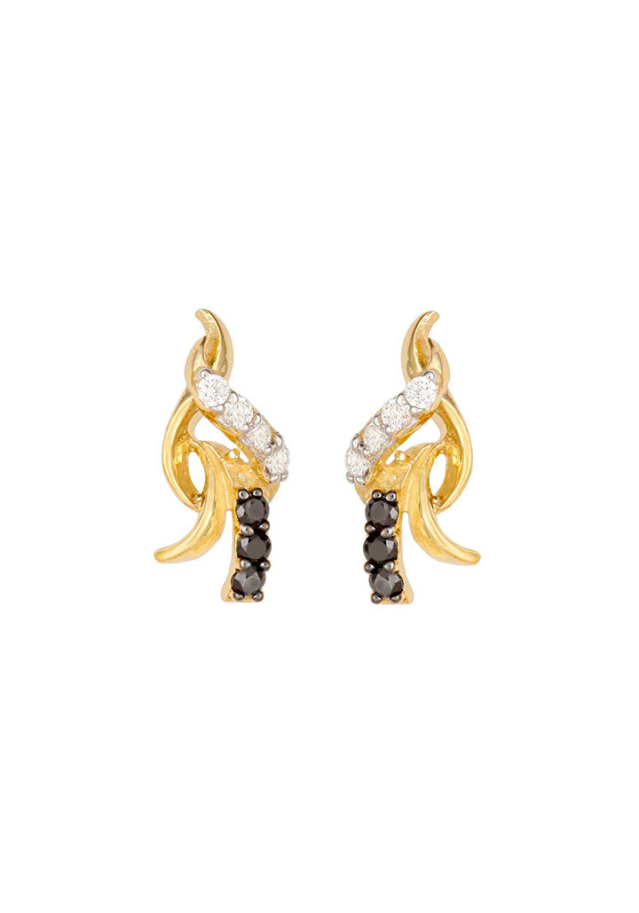 Sincere 14KT Gold Stud Earring By OROSIL_S14KE083