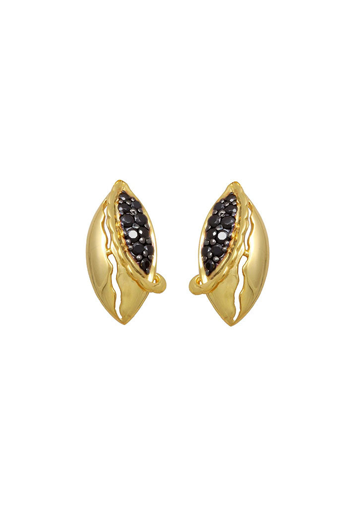 Sincere 14KT Gold Stud Earring By OROSIL_S14KE072